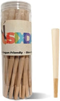Conos Pre Enrollados - Paquete de 100 Conos Clásicos de Tamaño King Brown, Papel de Fumar Natural de Quema Lenta y Uniforme - 108mm/4.23in - imagen 1