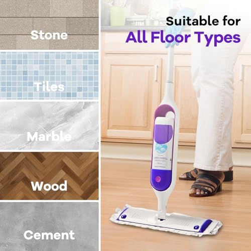 Paquete de 11 Repuestos de Paños Desechables para Mopas Eléctricas Swiffer, Limpiador Multi-Superficie para Pisos de Cerámica, Vinil, Laminado y - imagen 6