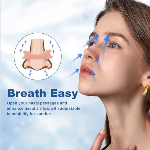 Tiras Nasales SEACALL 30Ct para Respirar - Tiras Antisnoring para Dormir, Reducen la Congestión Nasal, Sin Medicamentos, Cinta Nasal para Hombres y - imagen 2