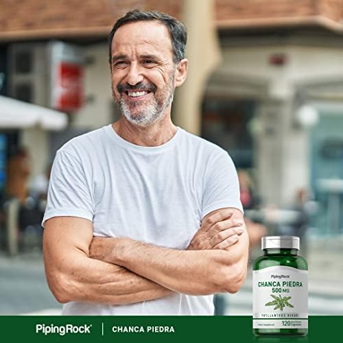 Cápsulas de Chanca Piedra Piping Rock 500mg | 120 Píldoras | Suplemento Herbal | Sin OGM, Libre de Gluten - imagen 6