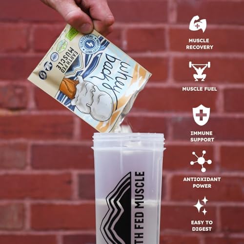 Proteína de Suero de Leche Earth Fed Muscle Back Irish - Aislado de Suero de Leche Certificado NSF, Sin Ingredientes Artificiales, Sin Soja, Sin - imagen 4