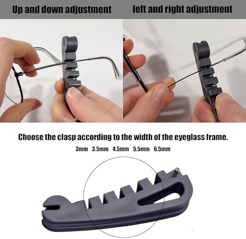 Kit de Reparación de Gafas - Herramientas Todo en Uno para Ajuste y Apriete de Gafas con Destornillador, Reemplaza Múltiples Herramientas - imagen 4