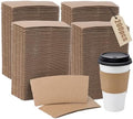 Manga desechable para tazas de café JINSHENHAI, 200 piezas, compatible con tazas de 10-24 oz, ideal para bebidas calientes o frías. - imagen 1