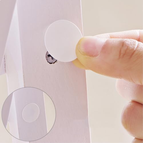 Tapas Adhesivas para Agujeros de Tornillos, 12 Colores Impermeables, 21mm Diámetro, PVC Autoadhesivas, Cubiertas para Reparar Muebles y Gabinetes - imagen 6
