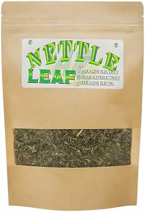 Té de Hoja de Ortiga Orgánica (Urtica Dioica) – Hojas Secas Cortadas y Tamizadas – Té Herbal Premium – Bolsa Re sellable - imagen 1