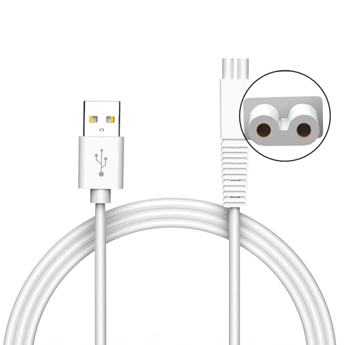 Cable de Carga USB H2ofloss para Irrigador Dental, Compatible con Irrigadores Portátiles que Usan Conector de 2 Pines - imagen 1