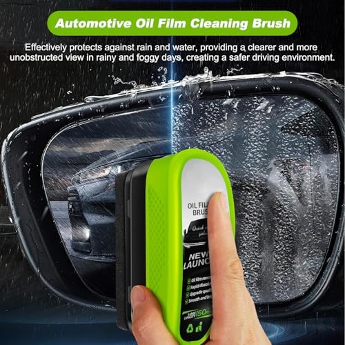 Cepillos para Cristales de Auto Yee hfafa Sin Aceite, Limpiador de Vidrio Clear Vision 2.0, Herramienta para Limpiar Parabrisas (1 set) (1, Verde) - imagen 5
