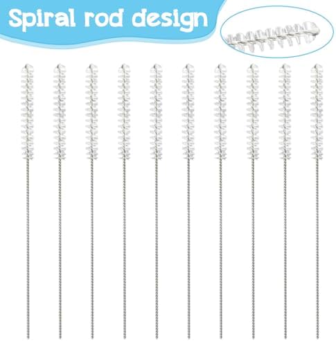 Grevosea 10 Piezas de Herramientas de Limpieza para Audífonos, Cepillo y Accesorios para Limpieza de Tubos y Agujeros Pequeños - imagen 5