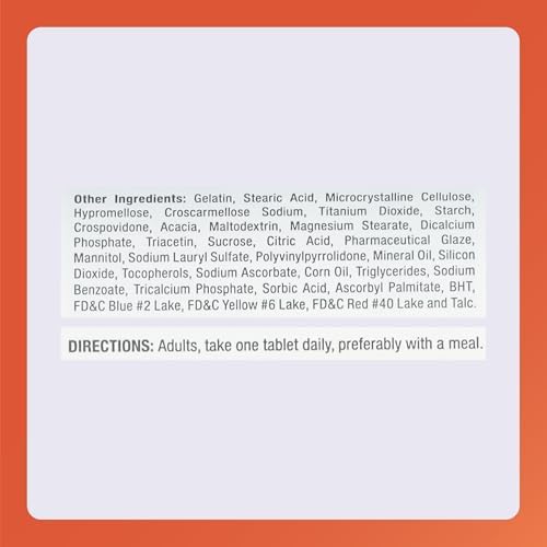 Suplemento Multivitamínico/Mineral CertaVite Senior para Adultos Mayores de 50 Años - 90 Tabletas (1 Paquete) - imagen 5