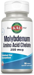 Tabletas Queladas de Molibdeno Kal 250 Mcg, 100 Contenido - imagen 1