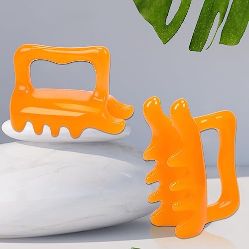 KOOBOOK Masajeador de Fascia para Celulitis 1 Pz - Masajeador de Resina para Cuello, Hombros y Espalda - imagen 5