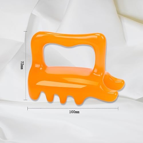 KOOBOOK Masajeador de Fascia para Celulitis 1 Pz - Masajeador de Resina para Cuello, Hombros y Espalda - imagen 6