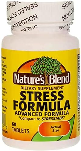 Vitaminas Nature's Blend Fórmula para el Estrés 60 Tabletas, 079854201000 - imagen 2