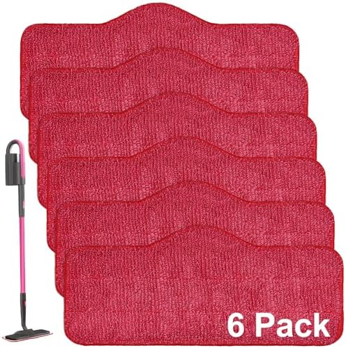 Paños de Microfibra Yuunaie para Mopas de Vapor Schenley, Paquete de 6, Reemplazo Lavable y Reutilizable Compatible con Limpiador de Vapor Schenley 7 - imagen 1
