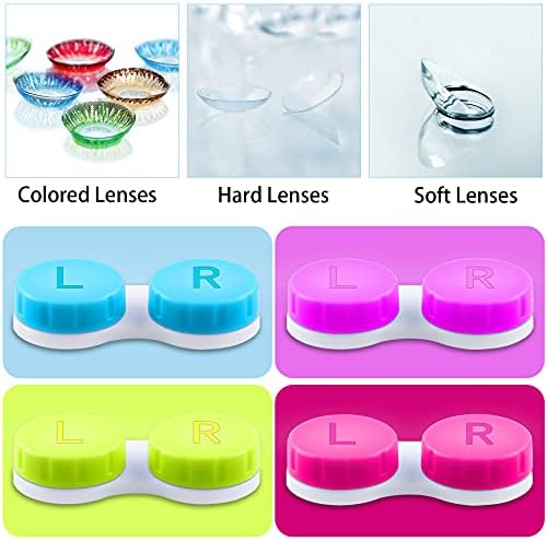 Set de 16 Piezas de Herramientas Portátiles para Lentes de Contacto VOCOOL, Inserter/Removedor y Pinzas con Estuche Mini Suave para Viajes - imagen 3