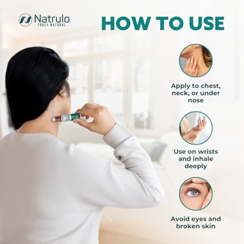 Roll-On de Aceite Esencial Breathe – Aceite Natural de Menta y Eucalipto para la Piel – Aromaterapia Refrescante para Respiración Clara, Enfoque y - imagen 4