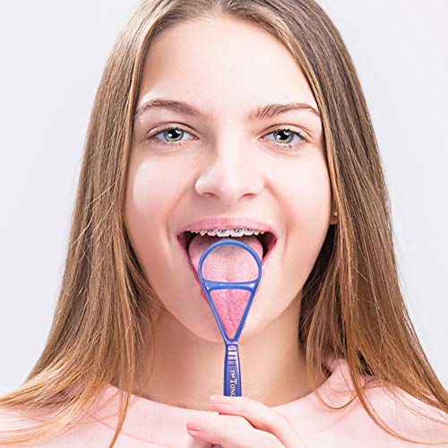 Limpiador de Lengua - Elimina el Mal Aliento y Refresca el Aliento - Tratamiento para el Mal Aliento (Color Puede Variar) - imagen 5