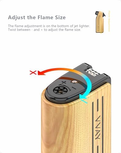 Encendedor para Pipa, Encendedor Butano Recargable para Fumar Tabaco - imagen 4