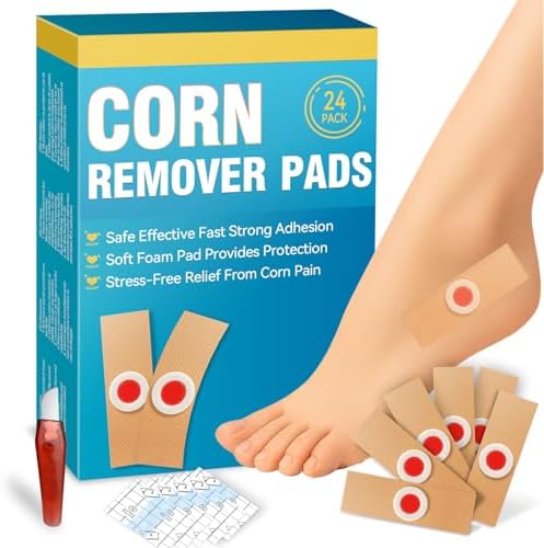 Bellemora Eliminadores de Callos para Dedos y Pies, Paquete de 24 Almohadillas con Adhesivo Impermeable, Alivio Suave del Dolor, Bandaid para Manos y - imagen 1