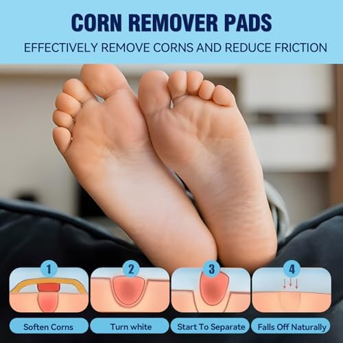 Bellemora Eliminadores de Callos para Dedos y Pies, Paquete de 24 Almohadillas con Adhesivo Impermeable, Alivio Suave del Dolor, Bandaid para Manos y - imagen 5