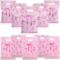 Bolsa de Plástico con Lazo Rosa HCYIRPTBL - 40 Piezas, Bolsa de Dulces para Fiesta, Suministros para Baby Shower y Cumpleaños de Mujeres y Niñas - imagen 1
