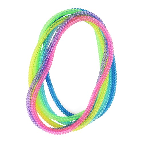 Collares Sensory Fidget para Niños y Niñas, Paquete de 6 Collares de Resorte para Niños con Autismo ADHD SPD, Juguetes para Reducir la Inquietud - imagen 1