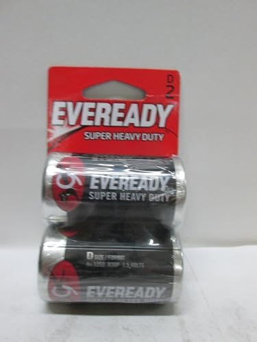Baterías Eveready Super Pesadas D 1.5V - Paquete de 2 - imagen 2