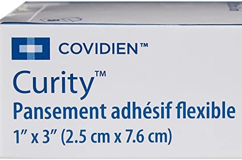 Curity Band-Aid Flexible de Tela - Vendaje Tipo - 1 x 3 - Caja - imagen 5