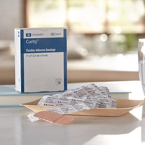 Curity Band-Aid Flexible de Tela - Vendaje Tipo - 1 x 3 - Caja - imagen 6