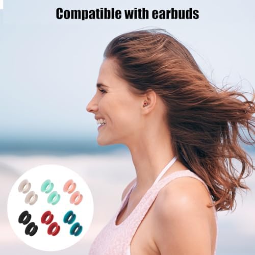 Paquete de 12 Tapones para Oídos Mute Style, Accesorios para Reducción de Ruido de 5 dB, Ideal para Oficina, Biblioteca y Viajes - imagen 2