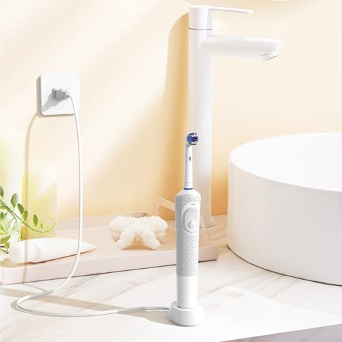 Cargador de Repuesto Meliya para Cepillo de Dientes Eléctrico Oral B, Compatible con Pro 1000/3000/5000, Series IO 3/4/5/6, Base de Carga Inductiva - imagen 6