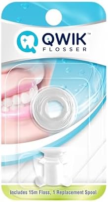 Paquete de Recargas QWIK Flosser, Compatible con QWIK Flosser, Recargas Fáciles y Reutilizables para un Uso Sin Esfuerzo (15m) - imagen 1