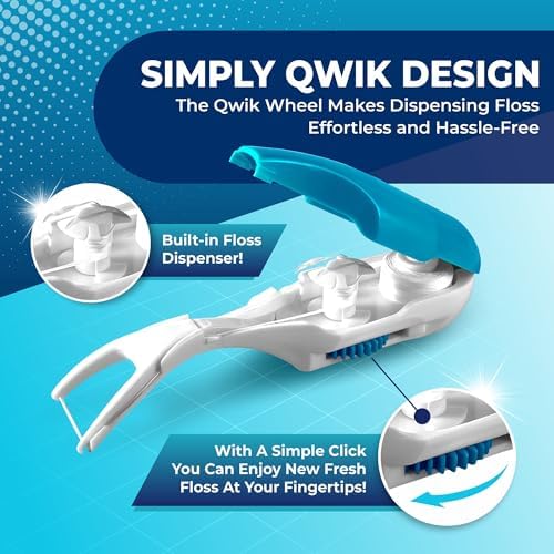 Paquete de Recargas QWIK Flosser, Compatible con QWIK Flosser, Recargas Fáciles y Reutilizables para un Uso Sin Esfuerzo (15m) - imagen 3