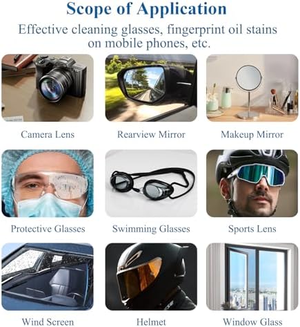 Toallitas para limpiar lentes - 320 toallitas individuales prehumedecidas para gafas | Limpiador seguro para gafas, lentes de sol, pantallas y cámaras - imagen 5