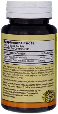 Calcio Citrato Malato 500 mg Nature's Blend, Sin Sabor, 60 Tabletas - imagen 6