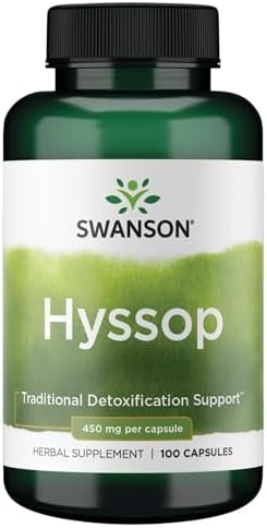 Swanson Hyssop 450 Miligramos 100 Cápsulas - imagen 1