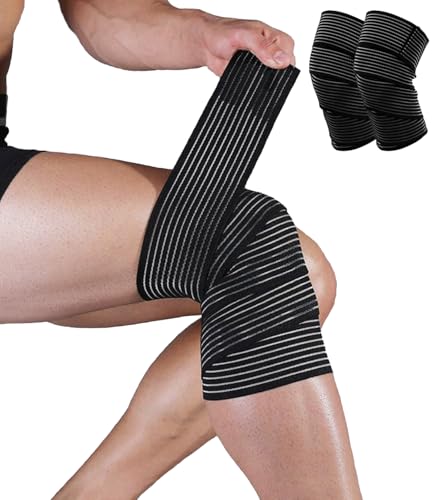 Faja de Rodilla 2 Piezas para Alivio del Dolor, Compresión para Rodillas, Soporte para Artritis, Fajas para Hombres y Mujeres - imagen 1