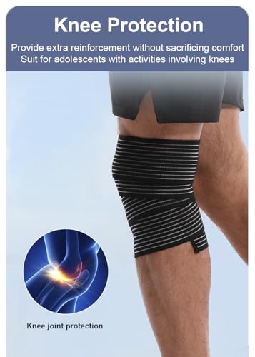 Faja de Rodilla 2 Piezas para Alivio del Dolor, Compresión para Rodillas, Soporte para Artritis, Fajas para Hombres y Mujeres - imagen 2