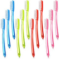 Cepillos de Dientes Zopeal 12 Piezas Extra Duros y Firmes para Adultos, Cabeza Larga, Manual, Ideal para Blanqueo y Limpieza - imagen 1