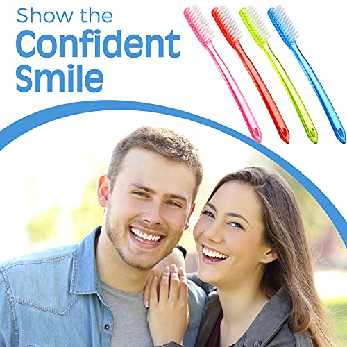 Cepillos de Dientes Zopeal 12 Piezas Extra Duros y Firmes para Adultos, Cabeza Larga, Manual, Ideal para Blanqueo y Limpieza - imagen 6