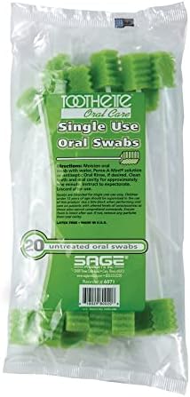 Toothette® Cuidado Oral Plus Hisopos Dentales - Uso Único - Sin Tratamiento - Bolsa de 20 Hisopos - imagen 5