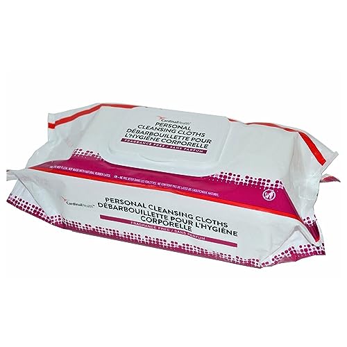 Toallitas de Limpieza Personal Cardinal Health 9 x 13 2AWU-64, Paquete de 64 Toallitas - imagen 2