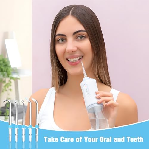 Consejos de Repuesto para Irrigador Oral Waterpik, 8 Piezas de Puntas Clásicas y Cabezas de Cepillo Compatibles - imagen 7