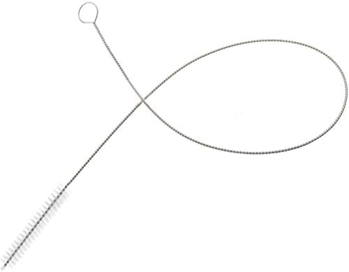 Juego de 2 Cepillos de Limpieza con Punta de Cerda de 3/8” x 32” Pulgadas - Herramienta Flexible para Limpiar Barriles, Tubos de Alimentación y - imagen 1