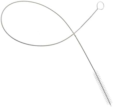 Juego de 2 Cepillos de Limpieza con Punta de Cerda de 3/8” x 32” Pulgadas - Herramienta Flexible para Limpiar Barriles, Tubos de Alimentación y - imagen 2