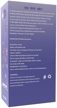 Spray Pre-Poo para Inodoro | Aroma a Lavanda | Eliminador de Olores | Botella de 2.0 fl oz - imagen 6