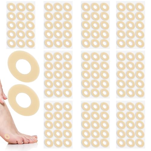 150 Piezas de Almohadillas para Dedos de Maíz, Parche Ovalado Autoadhesivo para Callos, Almohadillas de Espuma Suave para Alivio del Dolor, - imagen 1