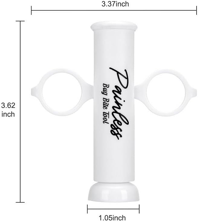Extractor de Veneno para Picaduras de Insectos, Herramienta de Succión para ros Auxilios en Camping, Senderismo y Mochilear - imagen 4