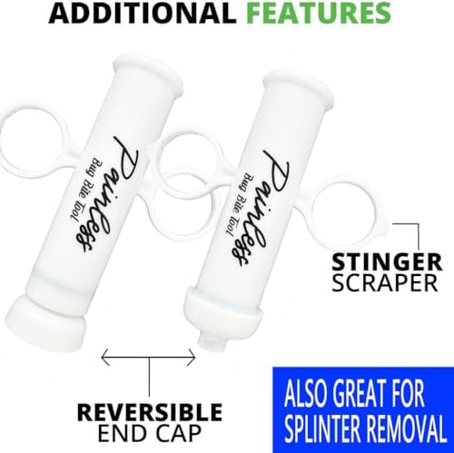 Extractor de Veneno para Picaduras de Insectos, Herramienta de Succión para ros Auxilios en Camping, Senderismo y Mochilear - imagen 5