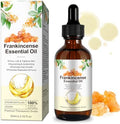Aceite Esencial de Incienso 60 ml - 100% Puro y Natural, Ideal para Cuidado Personal, Piel, Rostro, Cabello, Alivio de Malestar, Relajación y Masaje, - imagen 1